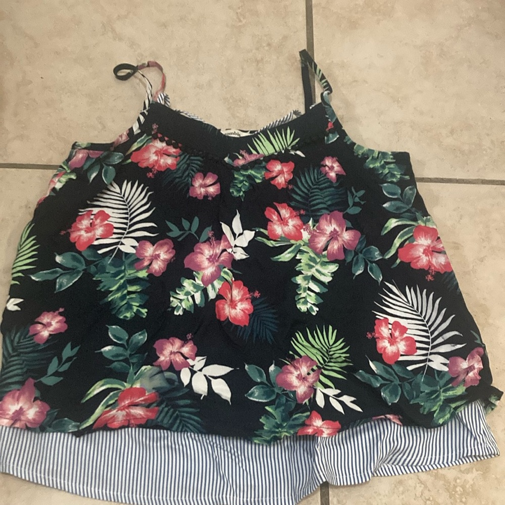 Thrifted Abercrombie Kids Floral Top